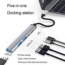 Mini 5N1 Type-C to USB Hub