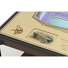 Minnesota Vikings 25-Layer Stadium Views Lighted End Table