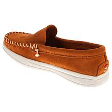Minnetonka Discover Classic Water-Resistant Suede Moccasin