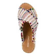 Minnetonka® Pepper X-Band Espadrille Slide Sandal
