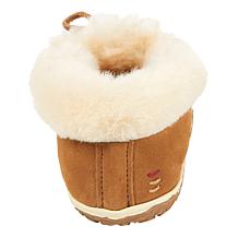 Minnetonka® Ultimate Sheepskin Suede Slipper
