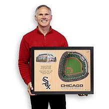 MLB Chicago White Sox StadiumViews 3D Wall Art - Guaranteed Rate Fi...