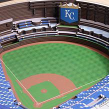 MLB Kansas City Royals StadiumViews 3-D Wall Art - Kauffman Stadium 