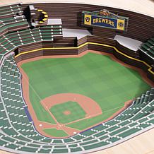 MLB Milwaukee Brewers StadiumViews 3-D Wall Art - Miller Park 