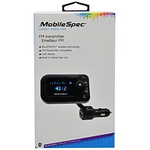 MobileSpec 12V/DC FM Bluetooth Transmitter with XL Display
