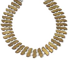 Mother-of-Pearl Collar Necklace