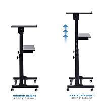 Mount-It! Mobile Lectern Stand Up Desk