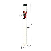 Mr. Christmas 11' Rope Ladder Climbing Santa