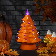 Mr. Christmas 12" Halloween Tree - Black