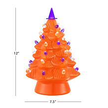 Mr. Christmas 12" Halloween Tree - Black