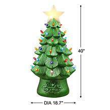 Mr. Christmas 40 Tall Blow Mold Glowing Star Tree