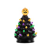 Mr. Christmas 5.5" Halloween Trees - Orange