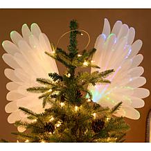 Mr. Christmas Fiber Optic Angel Wing Tree Topper