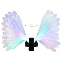 Mr. Christmas Fiber Optic Angel Wing Tree Topper