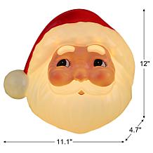Mr. Christmas LED Blow Mold Santa Tree Topper