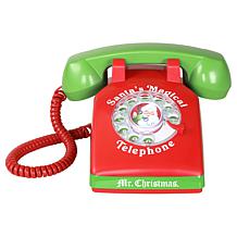 Mr. Christmas Magical Santa Phone with Included 60 Minute Talk Time