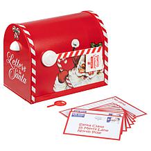 Mr. Christmas Santa's Enchanted Mailbox with Notepad and Pen