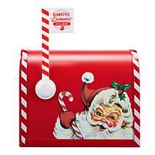 Mr. Christmas Santa's Enchanted Mailbox with Notepad and Pen