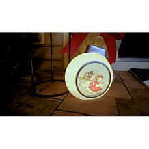 Mr. Christmas Set of 2 12" LED Blow Mold Ornaments