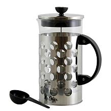 Mr. Coffee Brivio 28 Ounce Glass French Press Coffee Maker with Plastic Lid  - 9690603