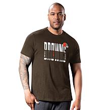 Women's Majestic Threads Nick Chubb Brown Cleveland Browns Player Name & Number Tri-Blend 3/4-Sleeve Fitted T-Shirt Size: Small