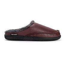 MUK LUKS® Men's Faux Leather Clog Slippers