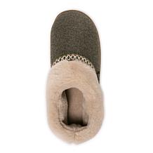 MUK LUKS Women's Neira - Olive Heather Faux Biled Wool