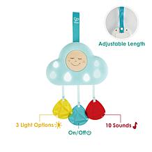 Musical Cloud Crib Mobile Toy with Lights and Relaxing Songs