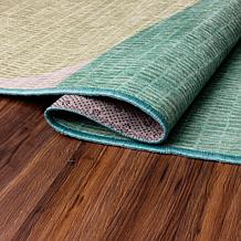 My Magic Carpet Cove Green Washable Area Rug 3'x5'