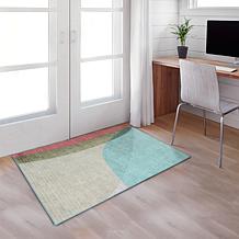 My Magic Carpet Cove Green Washable Area Rug 3'x5'