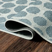 My Magic Carpet Genevieve Gorder Puff Dotty 5'x7' Rug - Honey Beige
