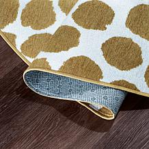 My Magic Carpet Genevieve Gorder Puff Dotty 6'x6' Rug - Lake Blue