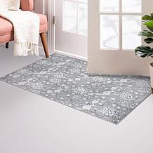My Magic Carpet Kalini Floral Washable Area Rug 3'x5'