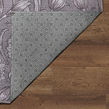 My Magic Carpet Kalini Floral Washable Area Rug 5'x7'