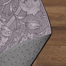 My Magic Carpet Kalini Floral Washable Round Rug 6'