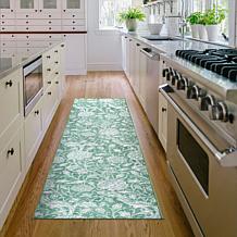 My Magic Carpet Kalini Floral Washable Rug 2.5'x10'