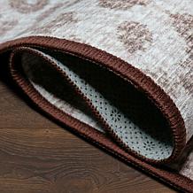 My Magic Carpet Miya Leopard Washable Runner Rug 2.5'x10'