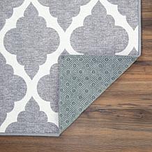 My Magic Carpet Moroccan Trellis Washable Area Rug 5'x7'