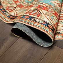 My Magic Carpet Ottoman Washable Round Area Rug 6'