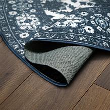 My Magic Carpet Ramage Washable Round Area Rug 6'