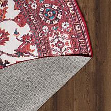 My Magic Carpet Ramage Washable Round Area Rug 6'