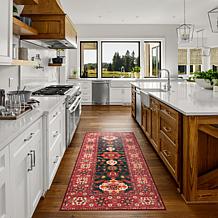 My Magic Carpet Ramage Washable Runner Rug 2.5'x7'