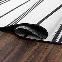 My Magic Carpet Stripe Washable Area Rug 5'x7'