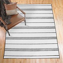 My Magic Carpet Stripe Washable Area Rug 5'x7'