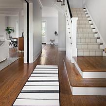 My Magic Carpet Stripe Washable Runner Rug 2.5'x7'