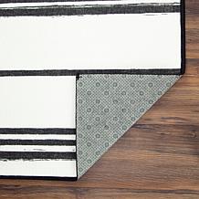 My Magic Carpet Stripe Washable Runner Rug 2.5'x7'