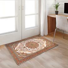 My Magic Carpet Zahara Amber Washable Area Rug 3'x5'