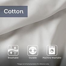 N Natori Sakura Blossom 3-piece Cotton Sateen King Comforter Set