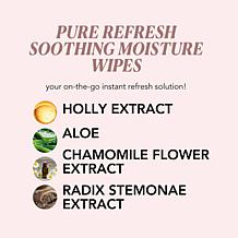 Nakery 4pc Pure Refresh Wipes + Intimate Moisturizer Collection