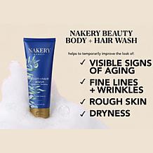 Nakery Beauty 11.5 oz. Love in Bloom Body + Hair Wash